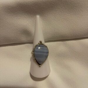 Blue Lace Agate Ring
